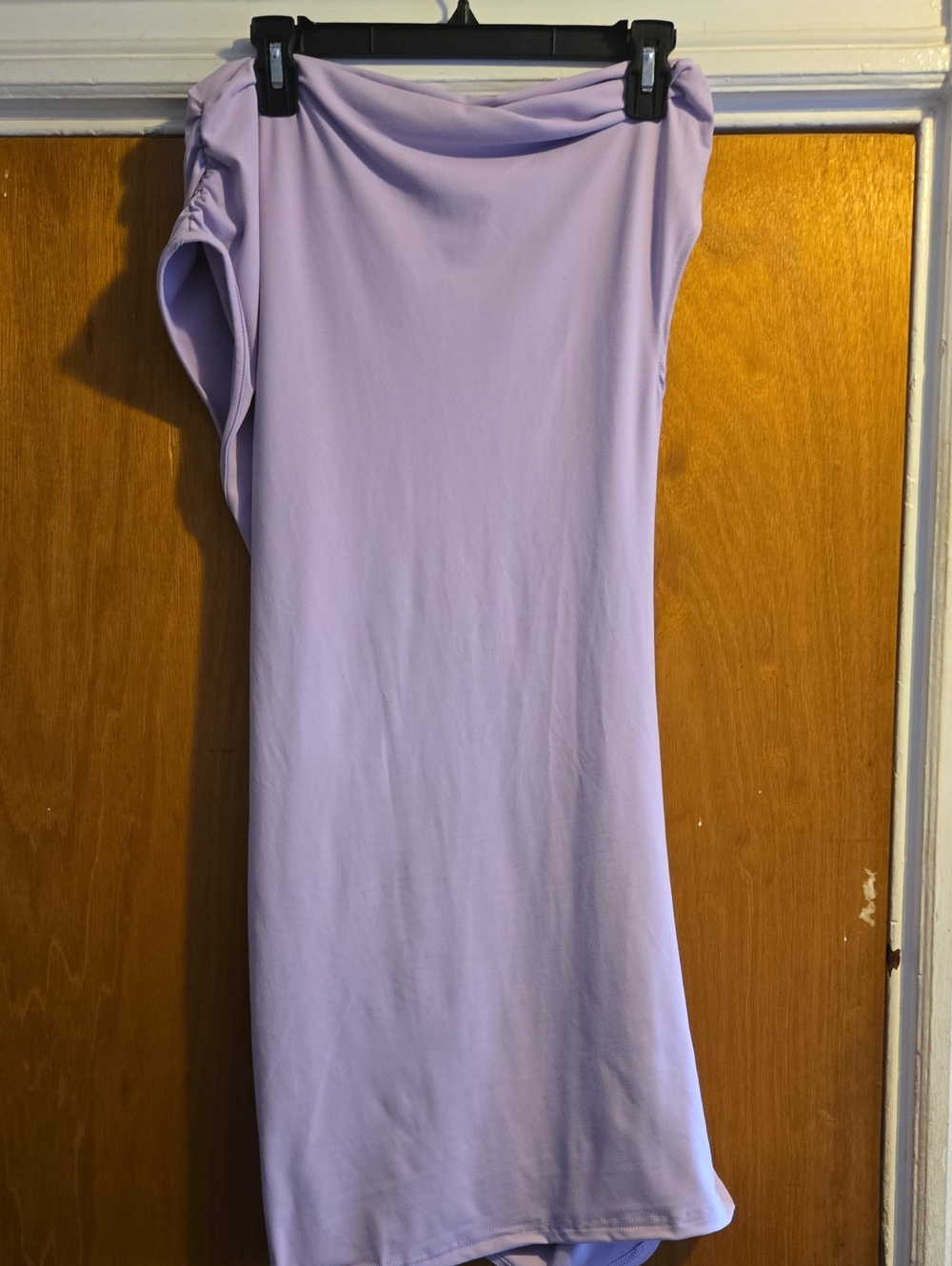 One-Shoulder Ruched Bodycon Dress - Picture 2 of 4